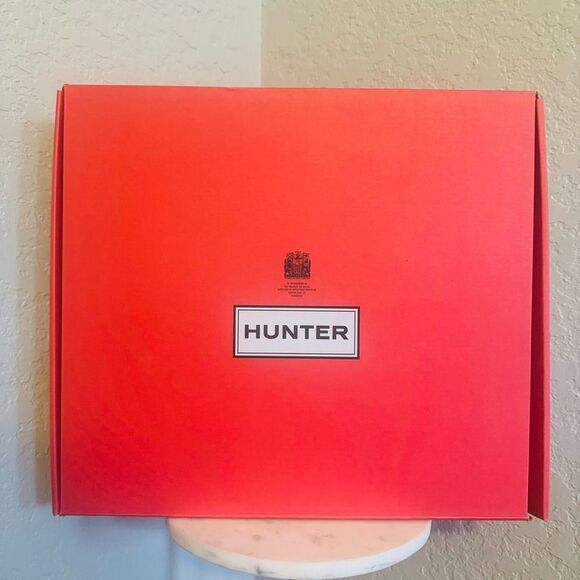 HUNTER Original Short‎ Waterproof Rain Boot, Rubber Black, Size 10, NWT - Picture 16 of 17